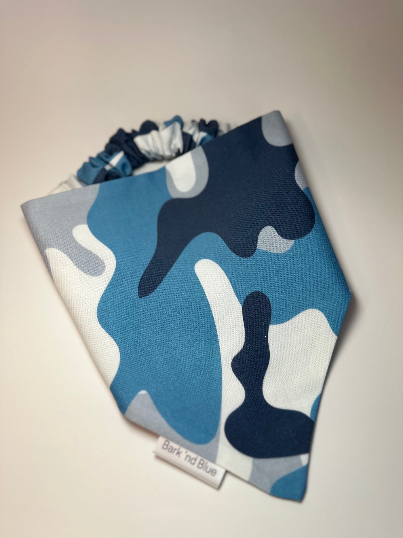 Blue Camo Bandana