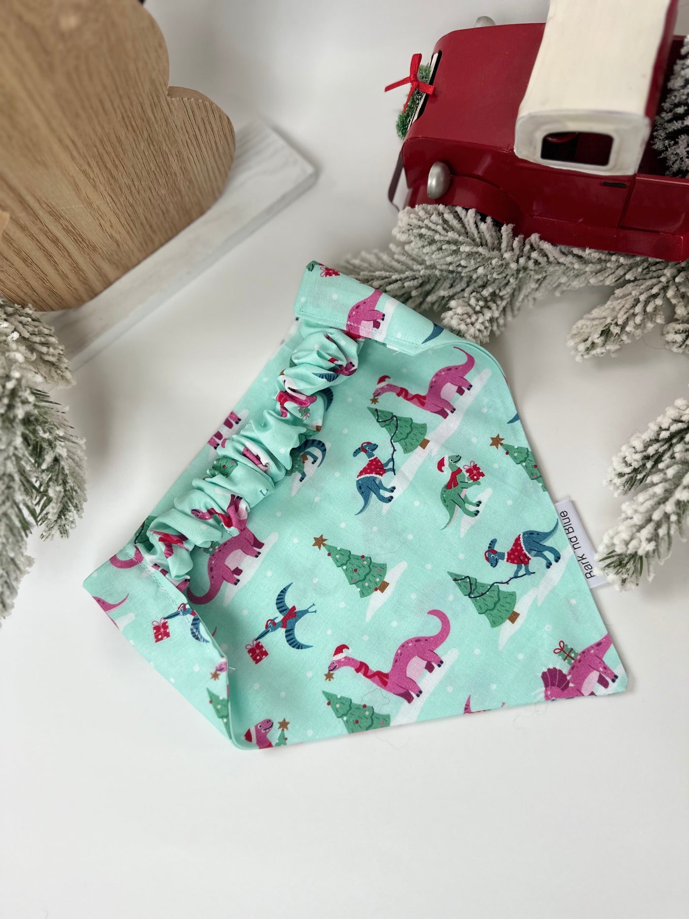 Christmas Dino Bandana