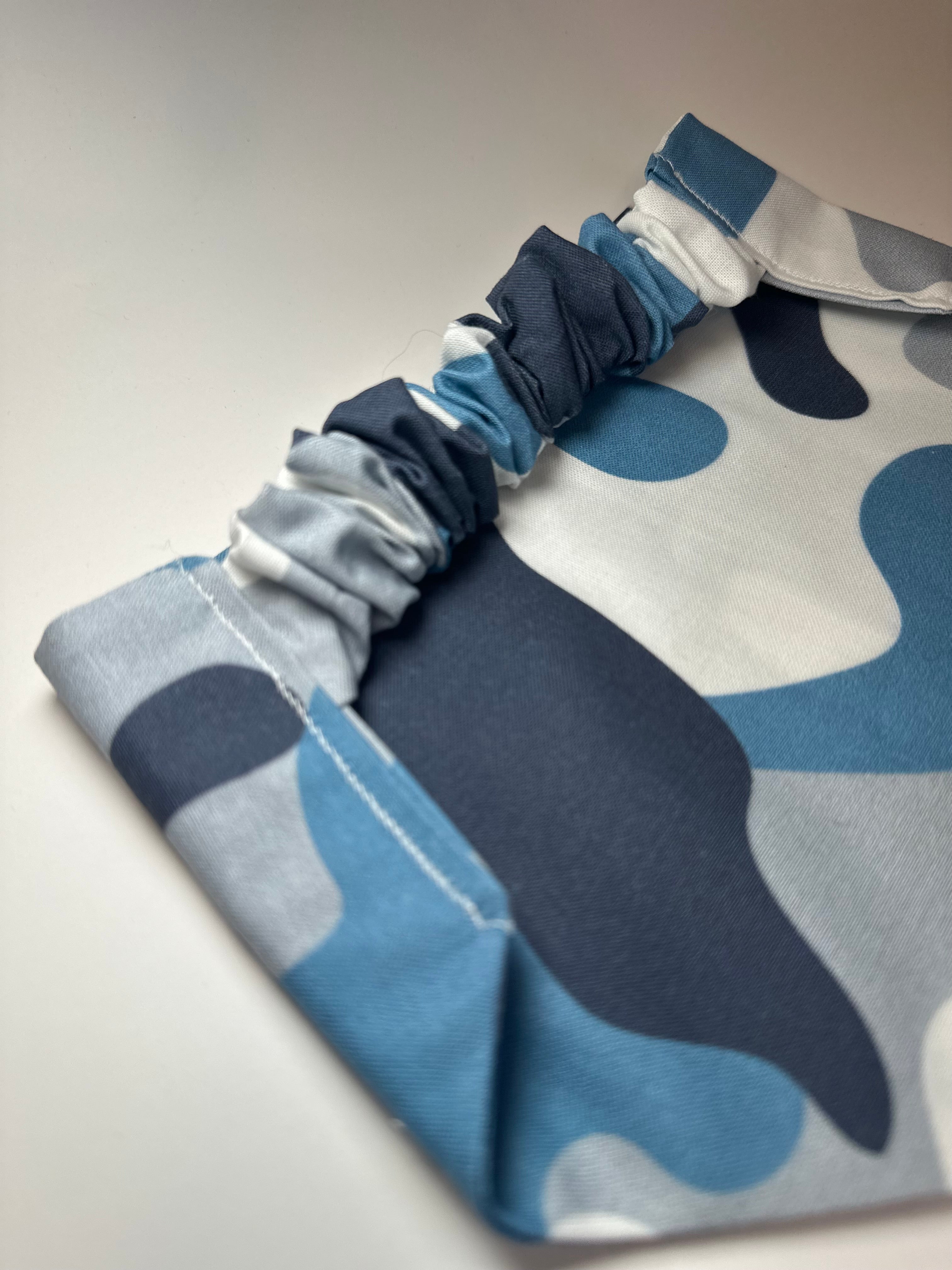 Blue Camo Bandana
