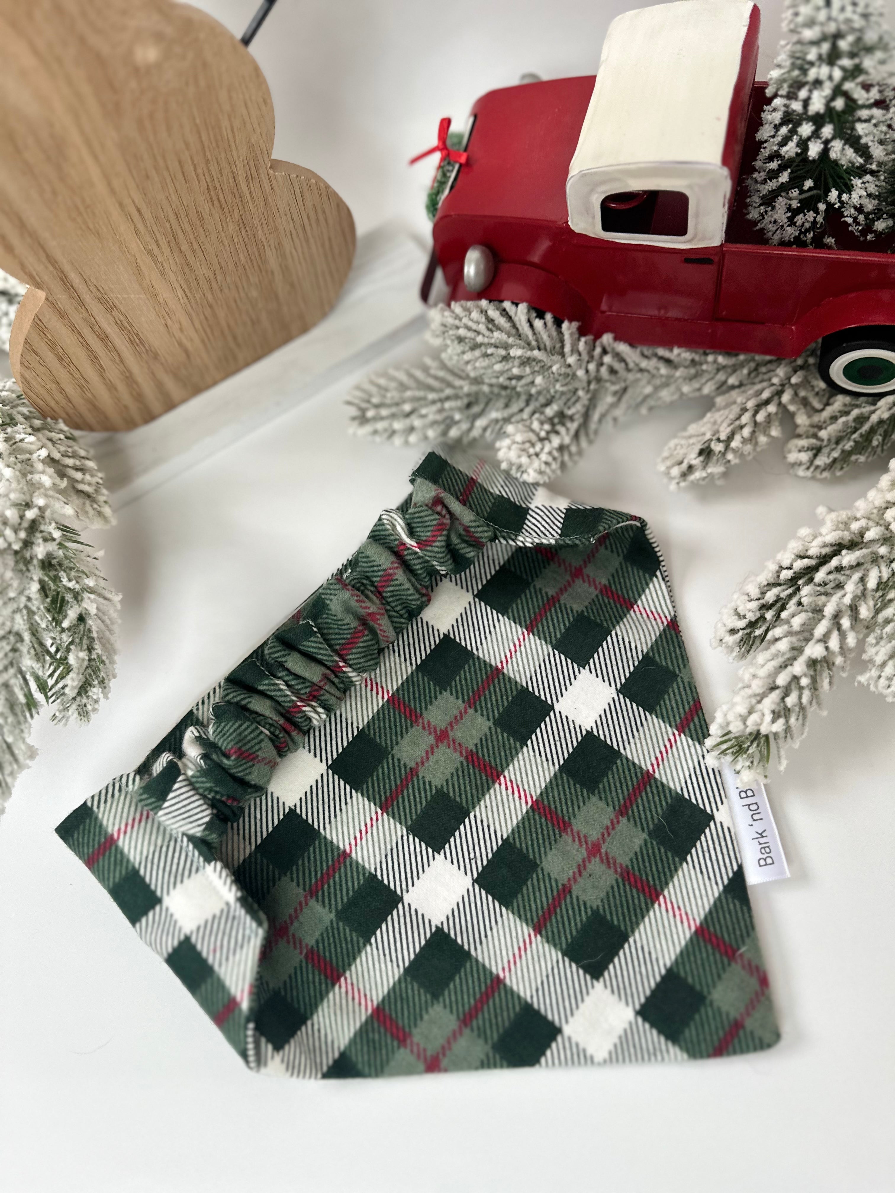 Plaid-mas Bandana