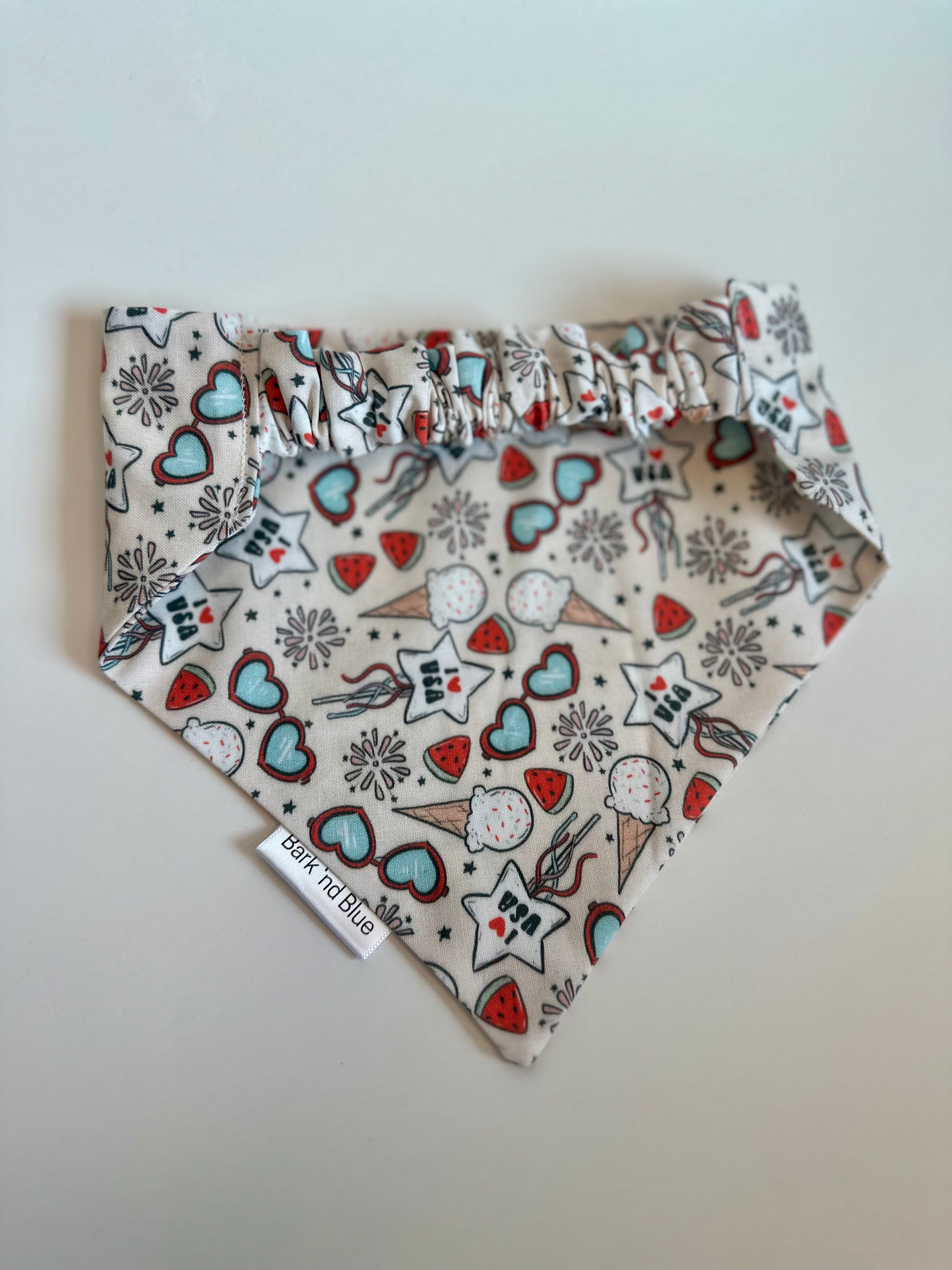 I love USA Bandana