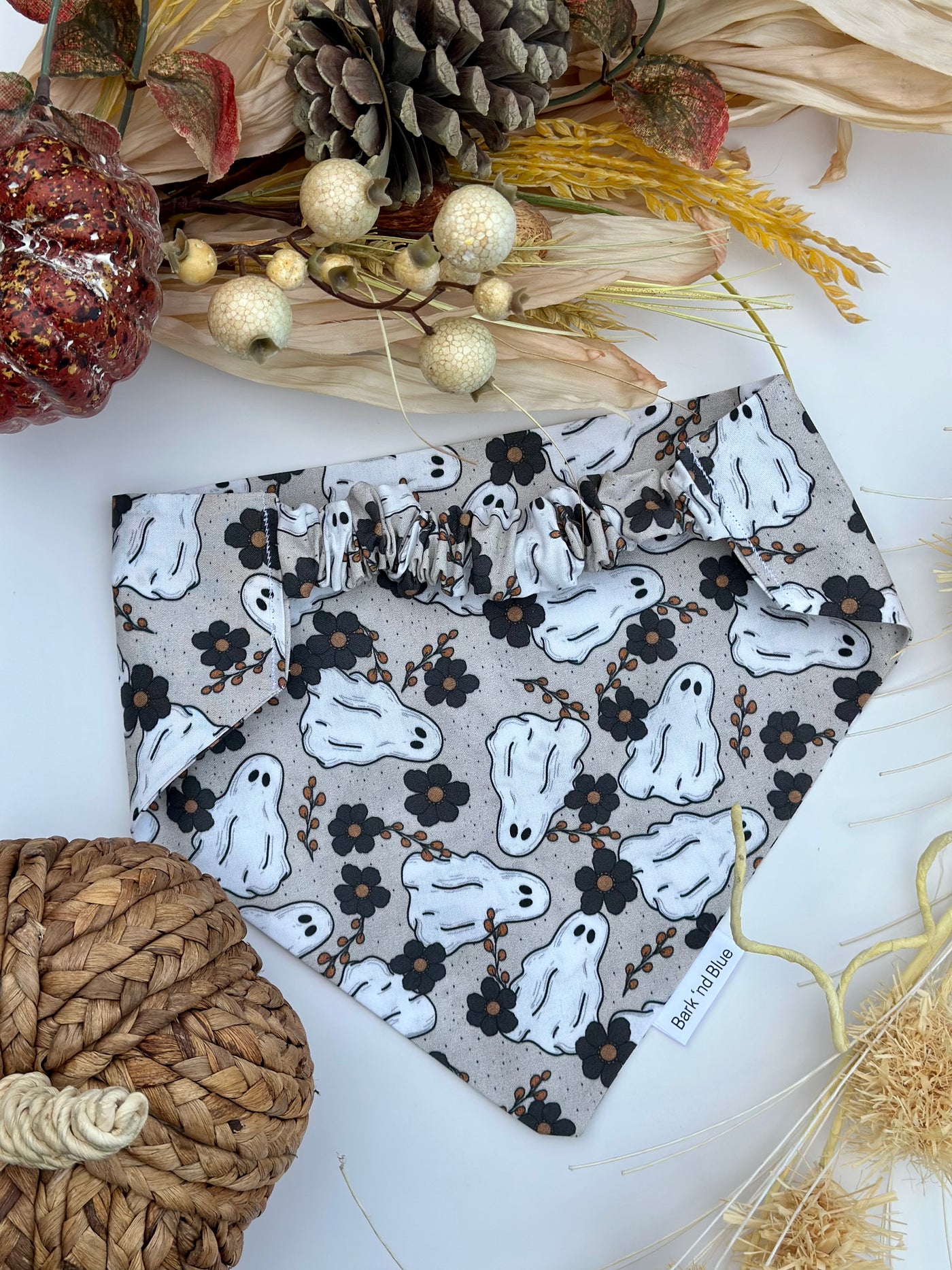 Flower Ghost Bandana