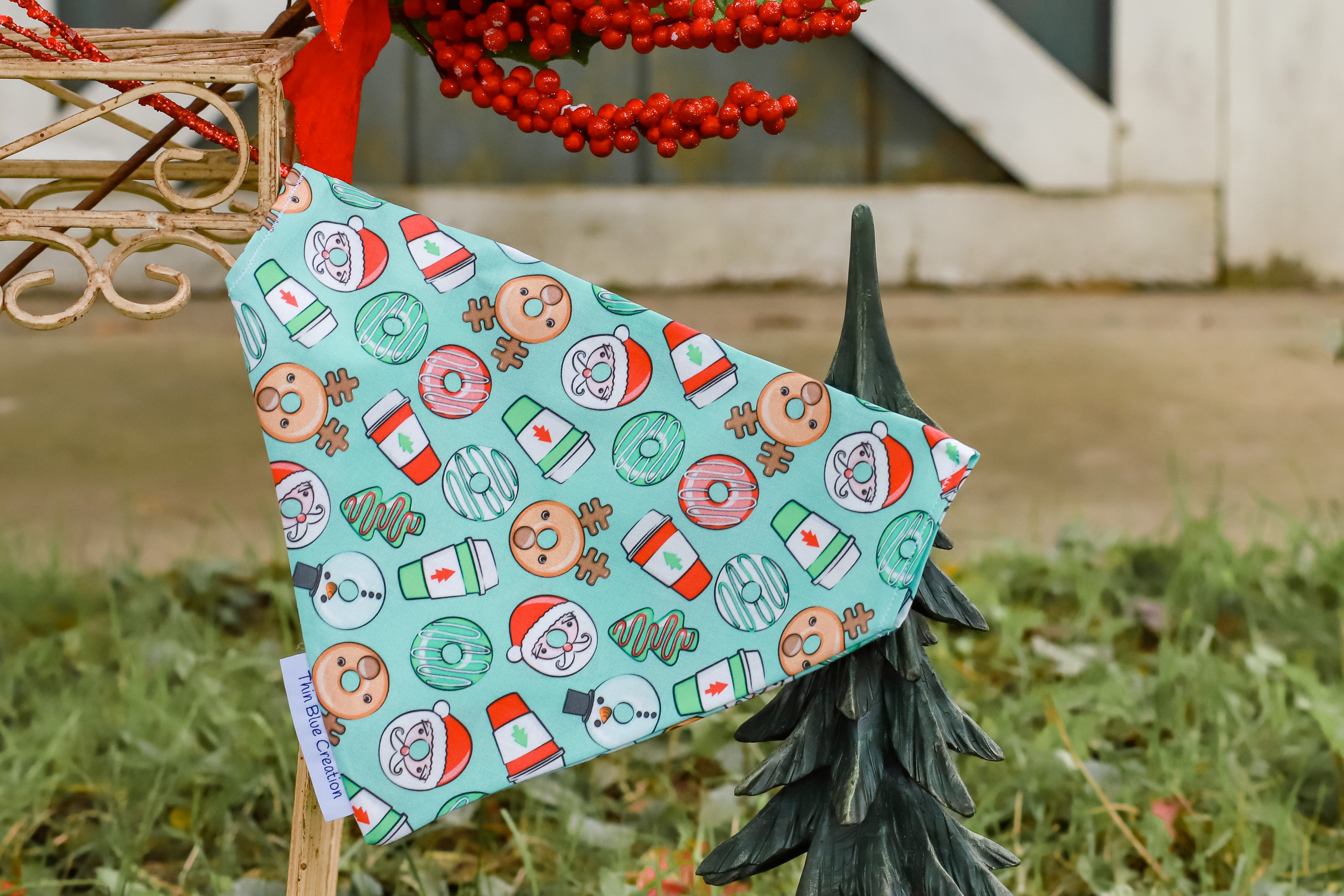 Peppermint Mocha Bandana