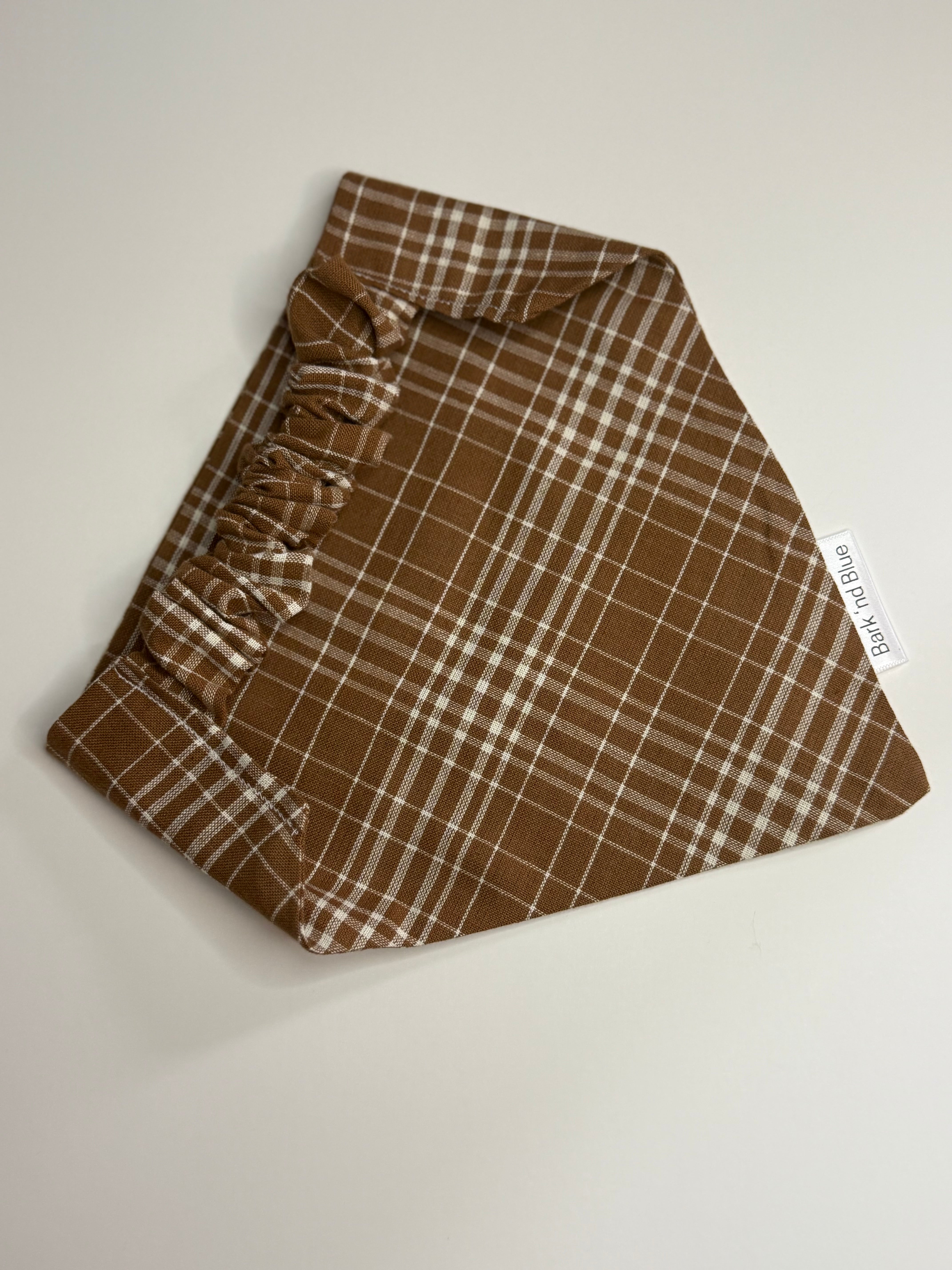 Leaves - Plaid Bandana