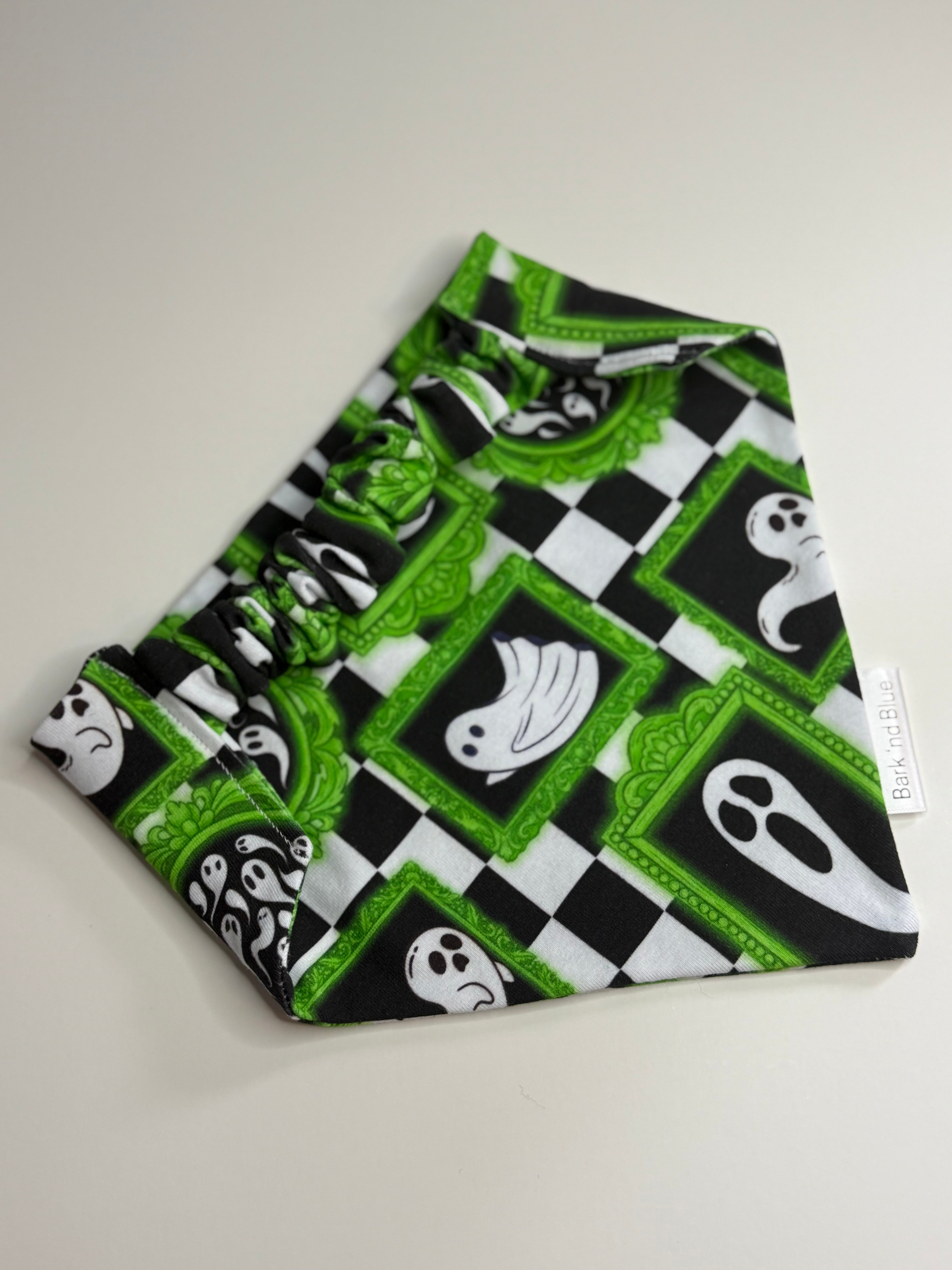 Ghostly Frames Bandana · Bark 'nd Blue