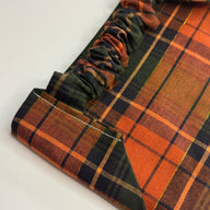 Pumpkin-plaid Bandana
