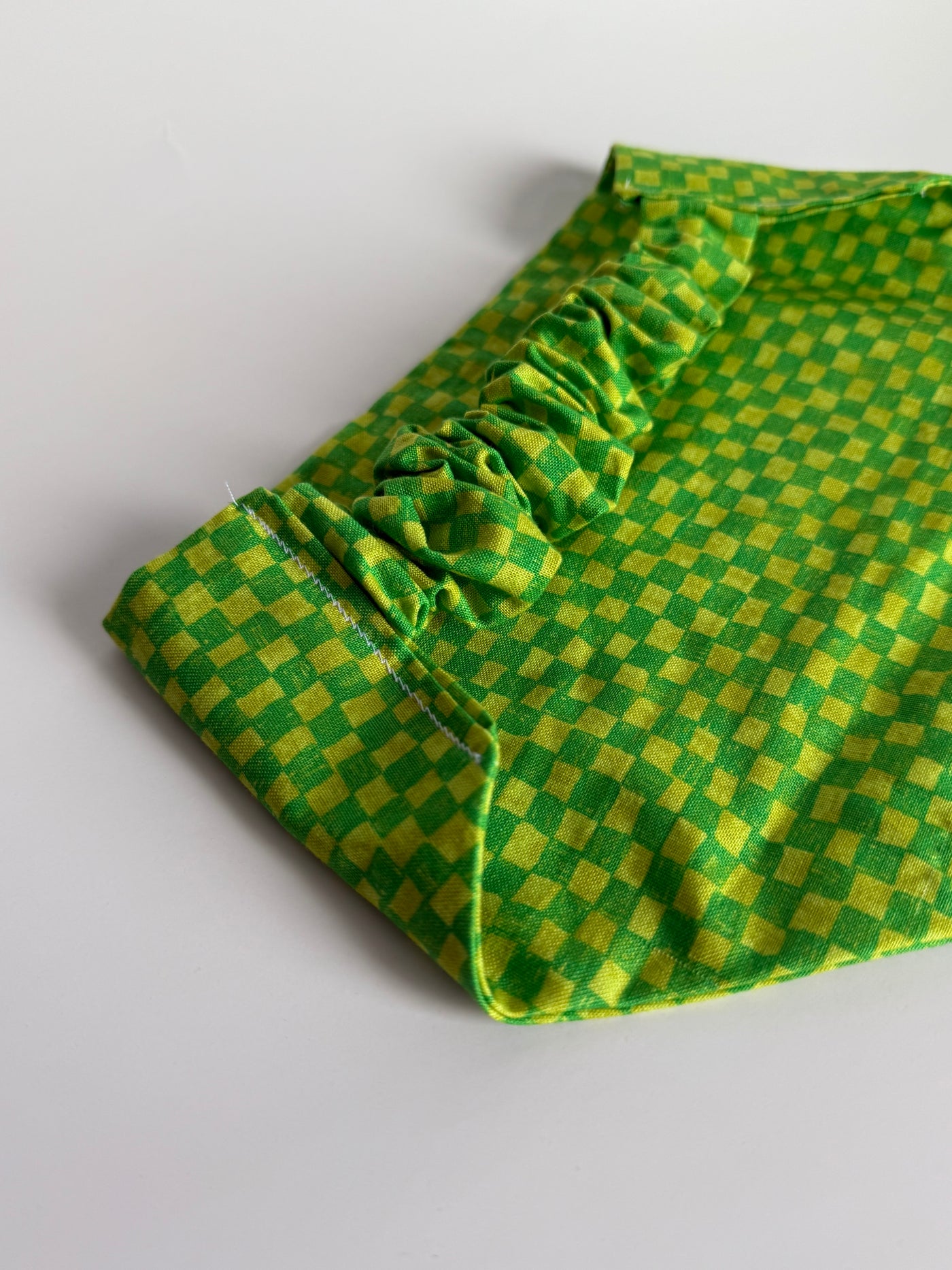 Checkered Lime Bandana