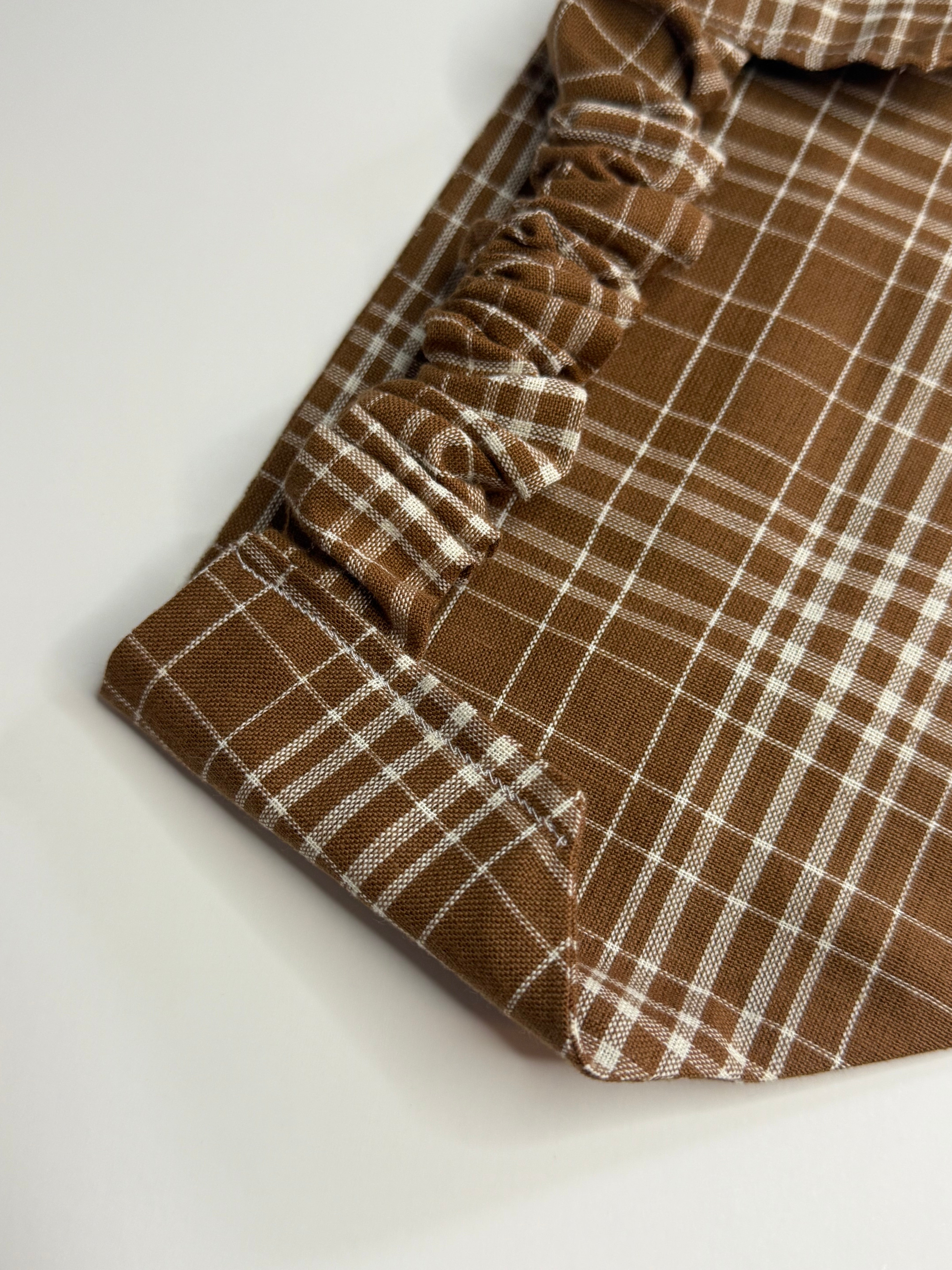 Leaves - Plaid Bandana