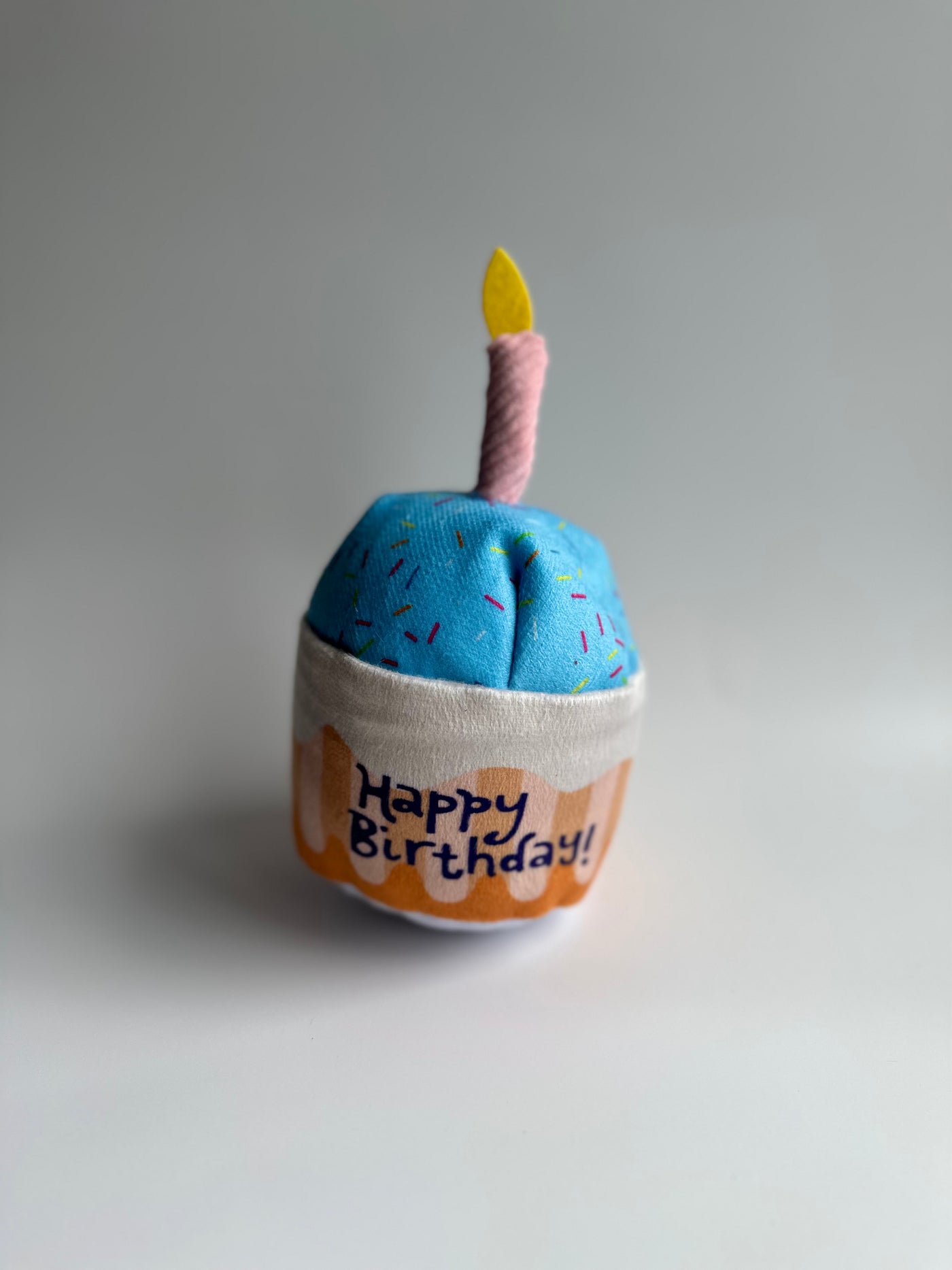Birthday Cupcake Squeaky Toy