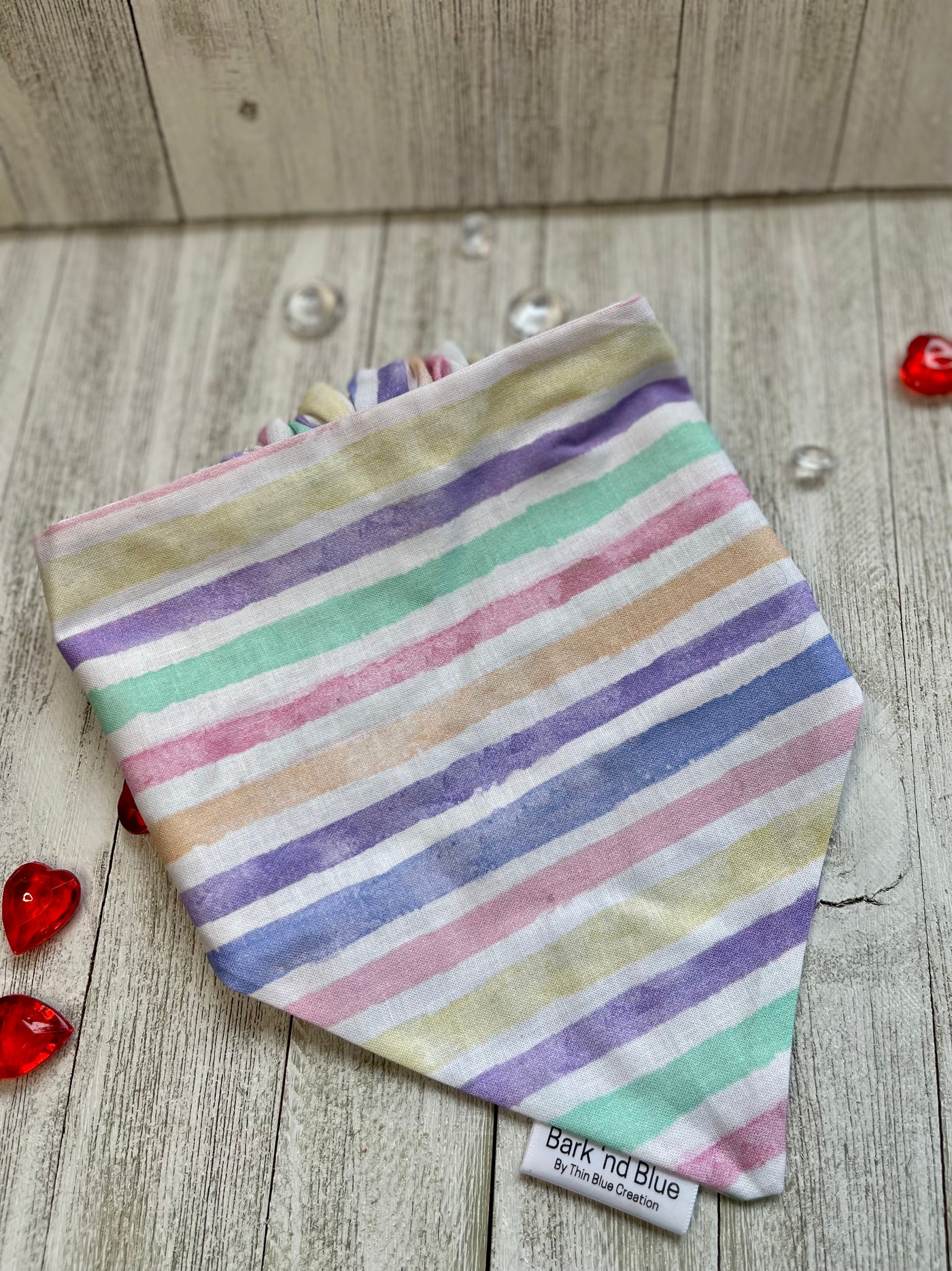 Watercolor Stripes Bandana